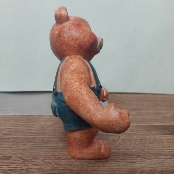 Teddy Bear. Solid clay. - Picture 2 of 8